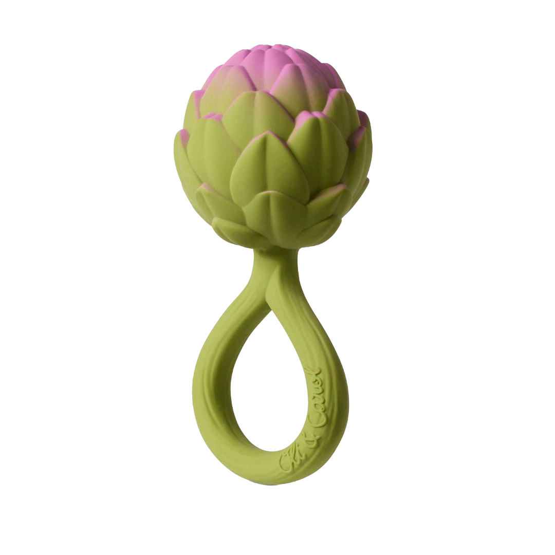Artichoke Rattle Toy