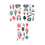 Mini Tattoo Palooza Temporary Tats X Suzy - Ice Cream Party