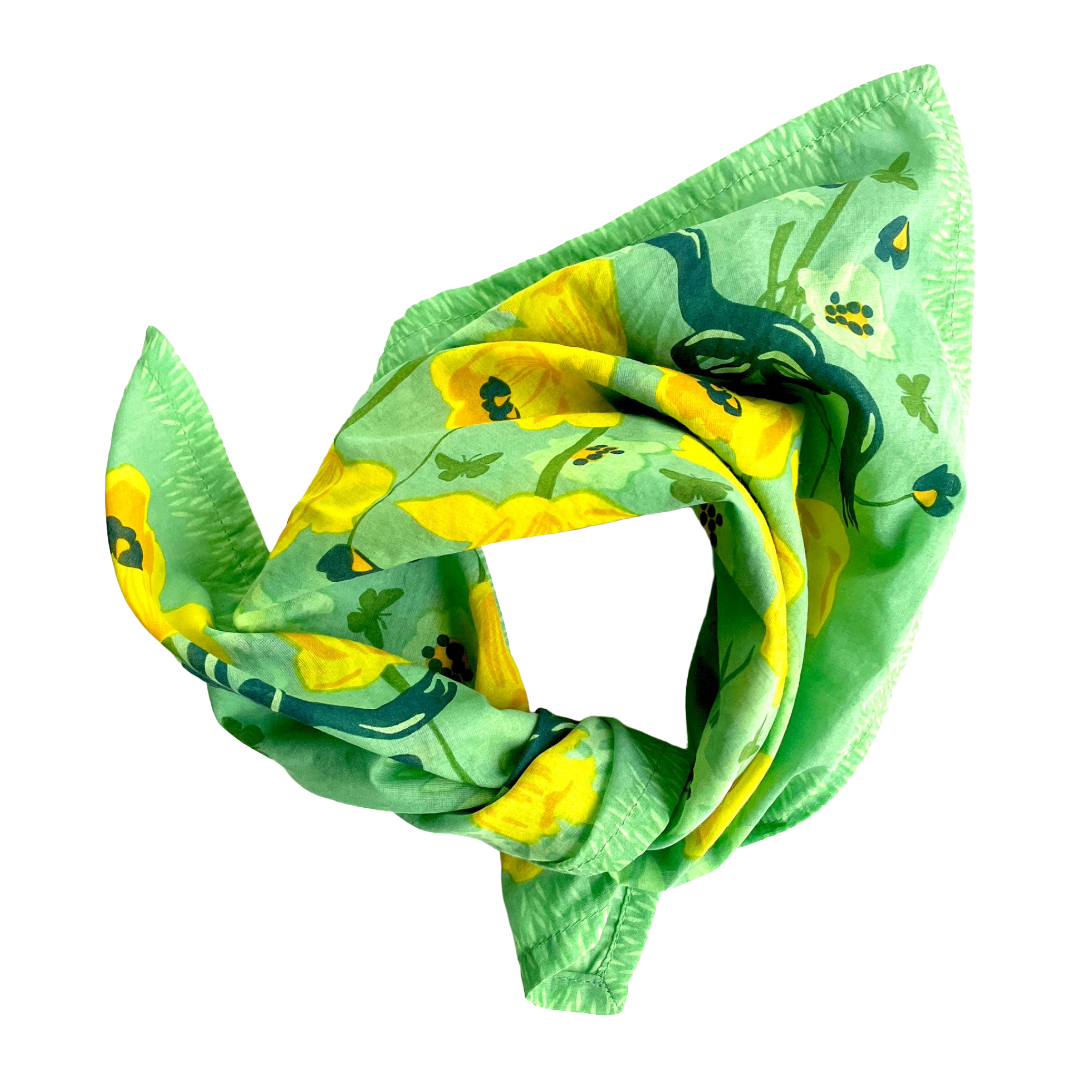 Daffodil Kerchief Bandana