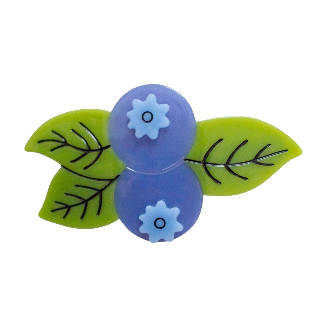 Blueberry French Barrette