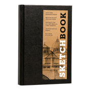 Small Sketchbook 5.5 x 8" -  Bound Hardcover (Black)