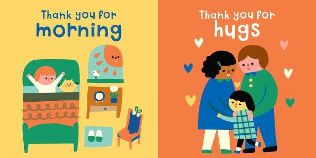 Baby Says Thank You Board Book
