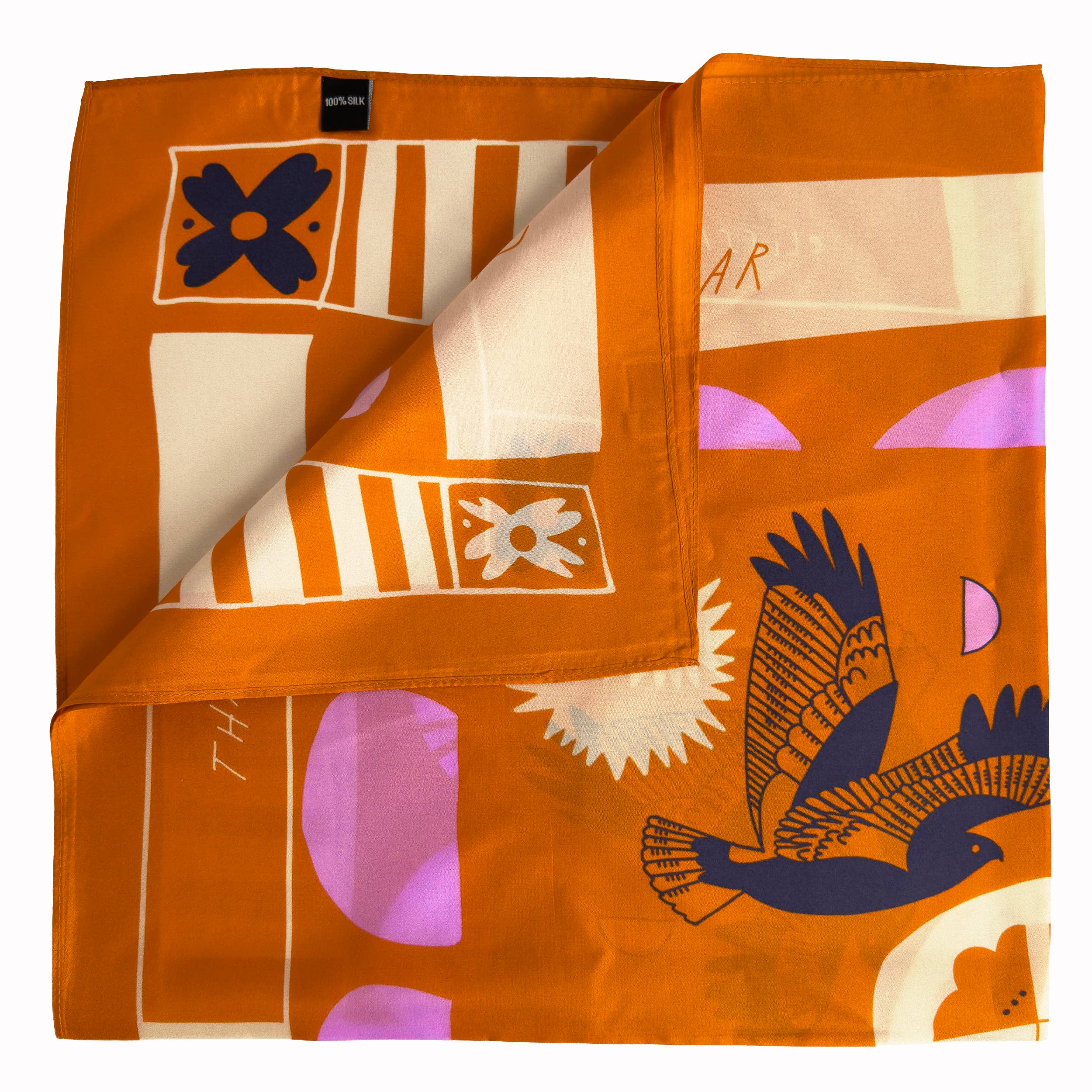 Soar & Sing Silk Habotai Scarf