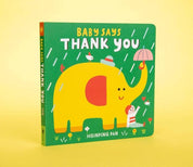 Baby Says Thank You Board Book