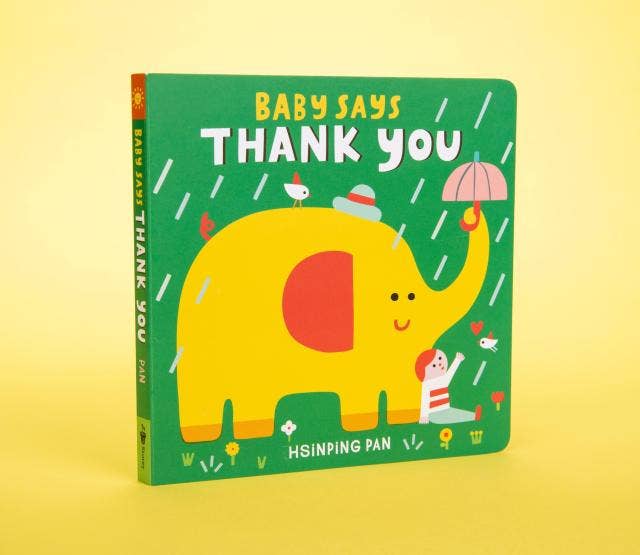 Baby Says Thank You Board Book