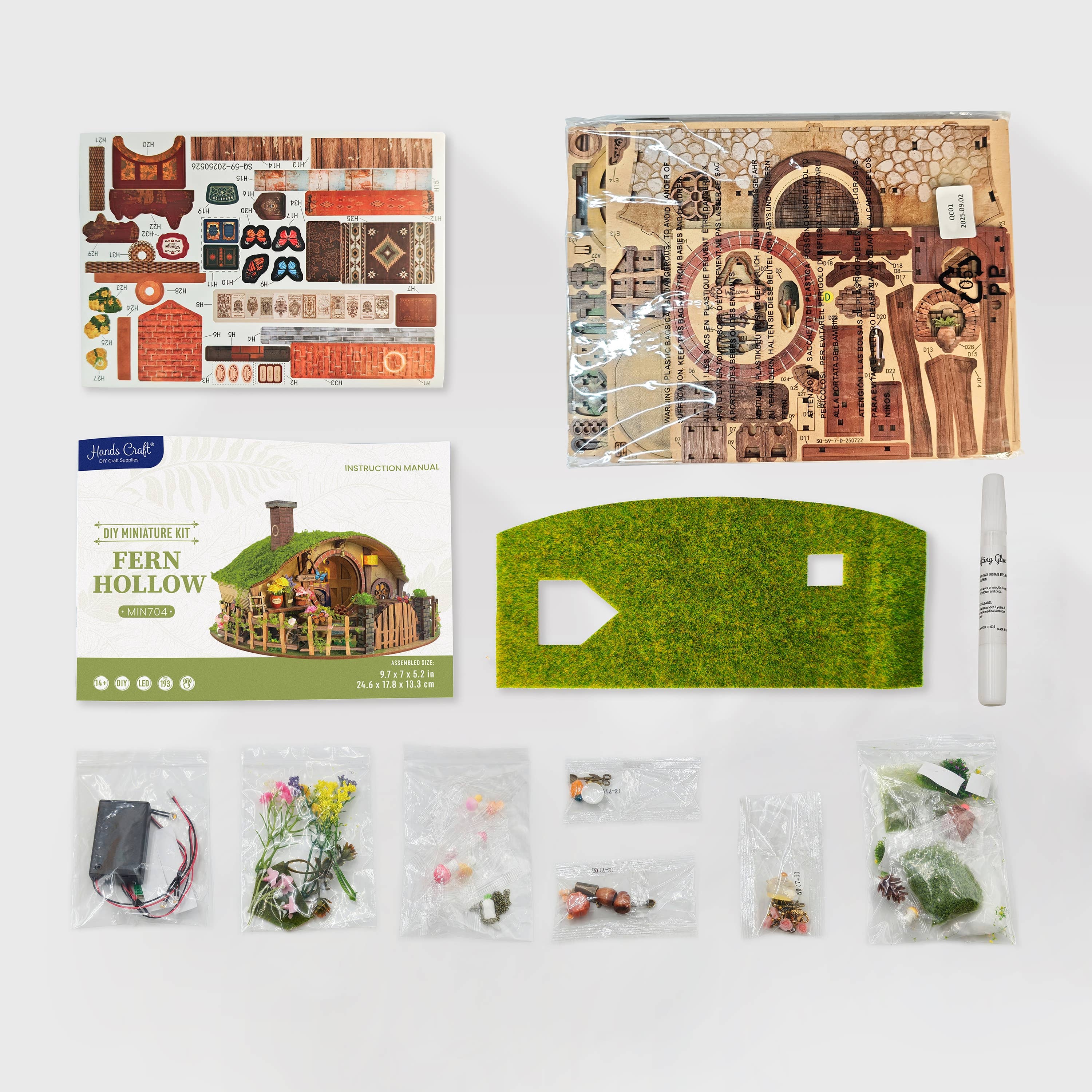 Fern Hollow DIY Miniature House Kit