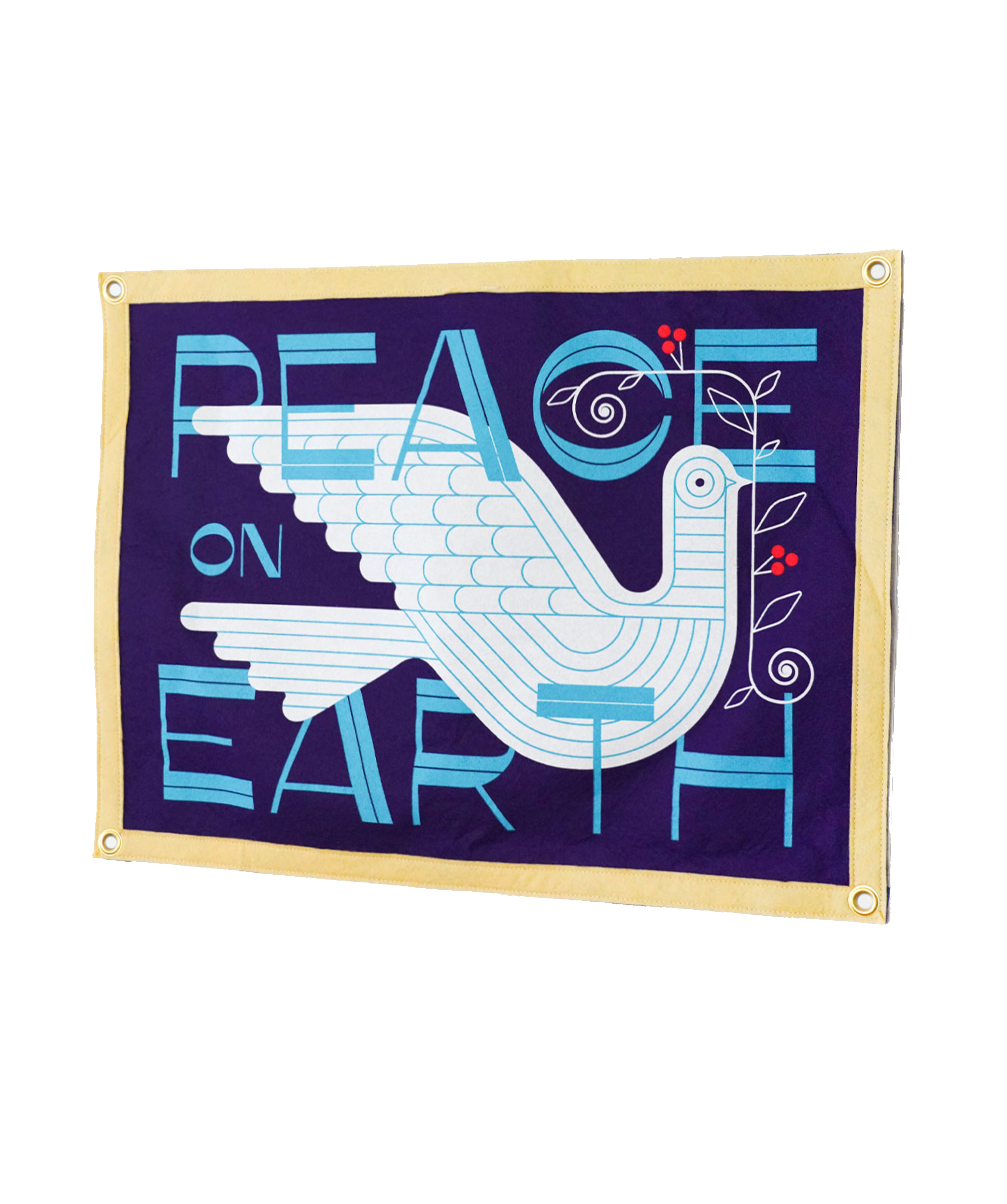 Peace On Earth Camp Flag