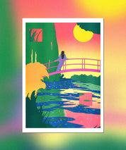 The Water-Lily Pond, Pink Harmony - María Medem