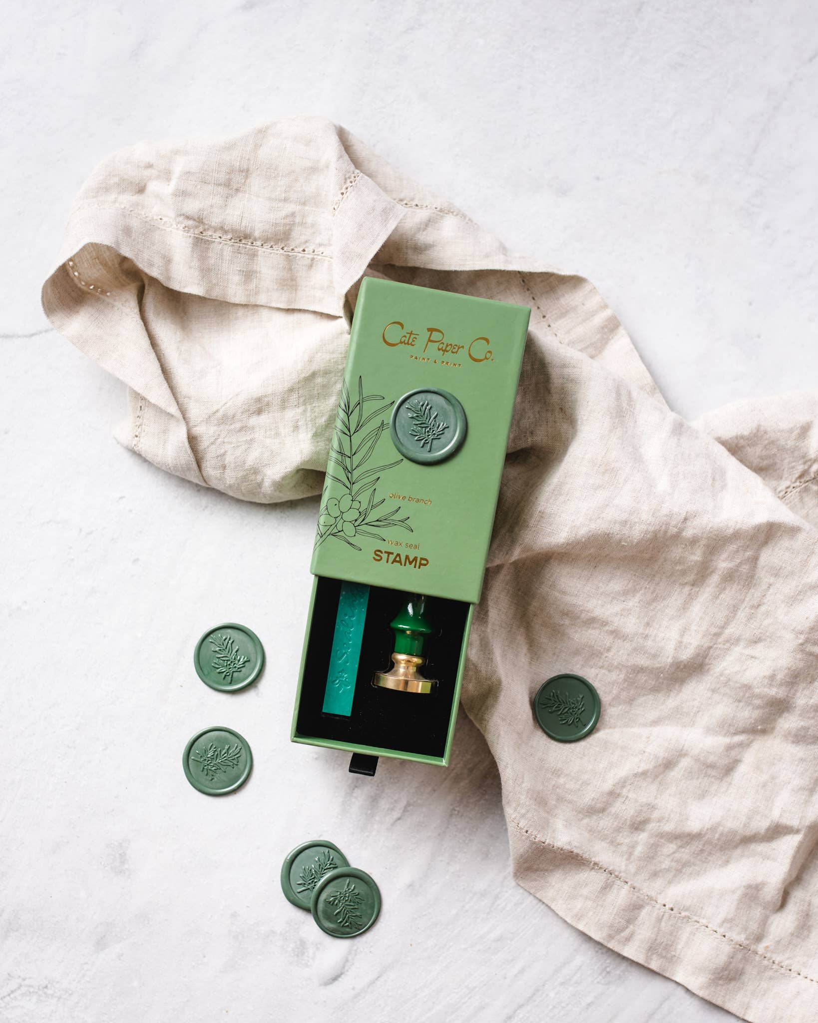 Wax Seal Stamp and Wax Stick Set: 3 Design Options