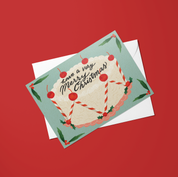 Christmas Cake  Greeting Card