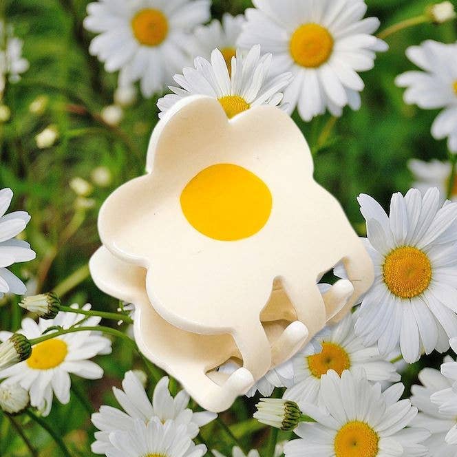 Flower | Mini Hair Claw Clip