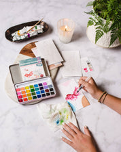 Flower Girls | Watercolor Painting Kit
