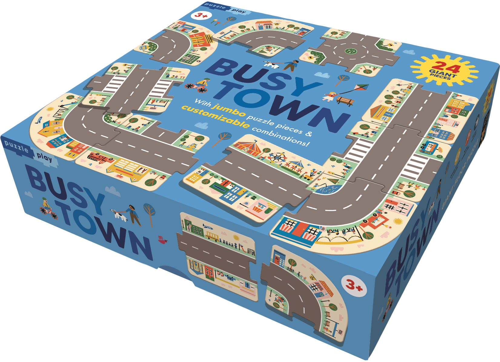 Busy Town - Puzzle Play