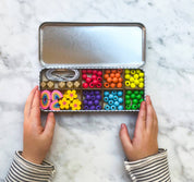 Rainbow Bracelet Bead Kit: 5 Bracelets