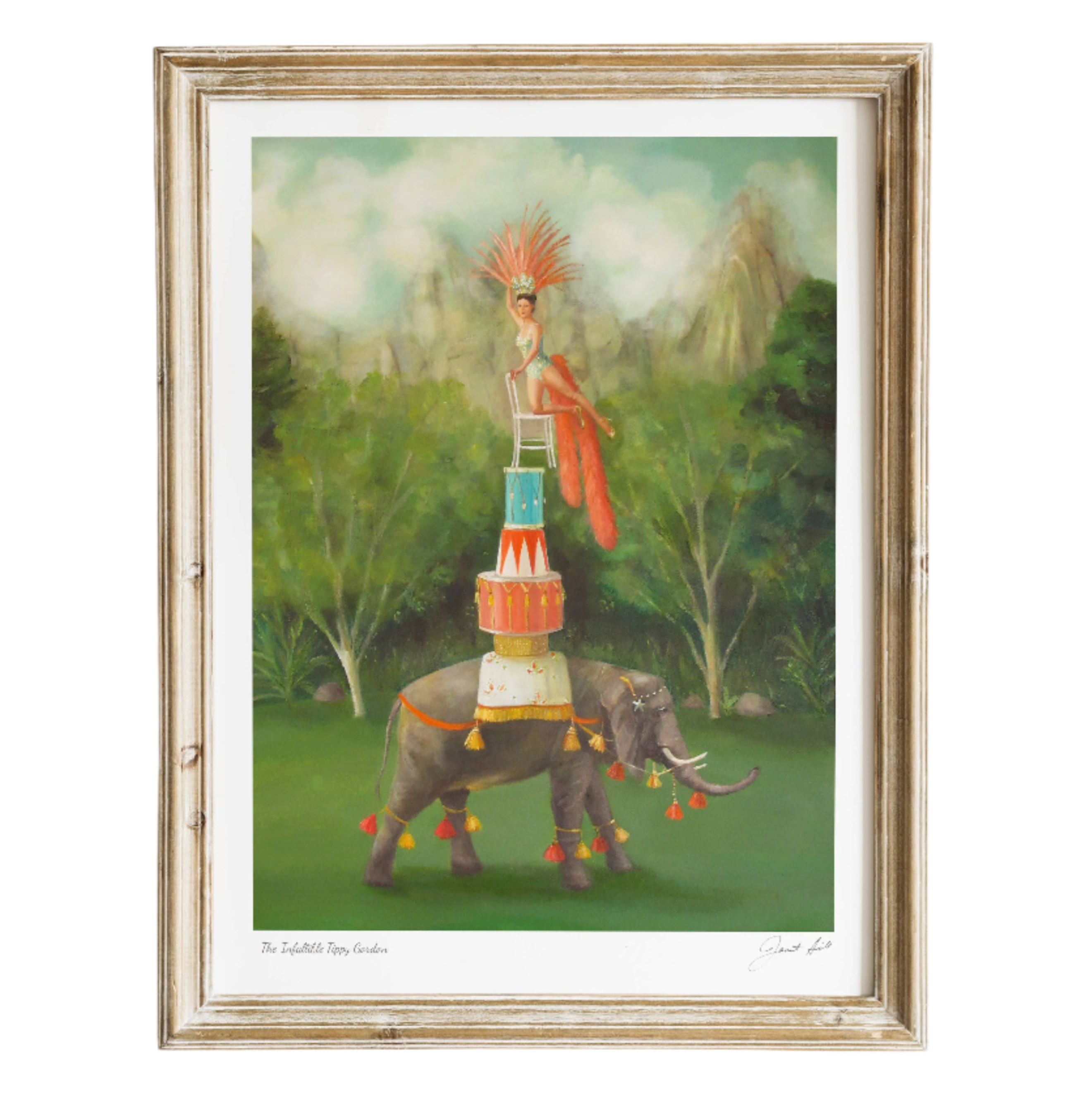 The Infallible Tippy Gordon Art Print - 8.5" X 11"