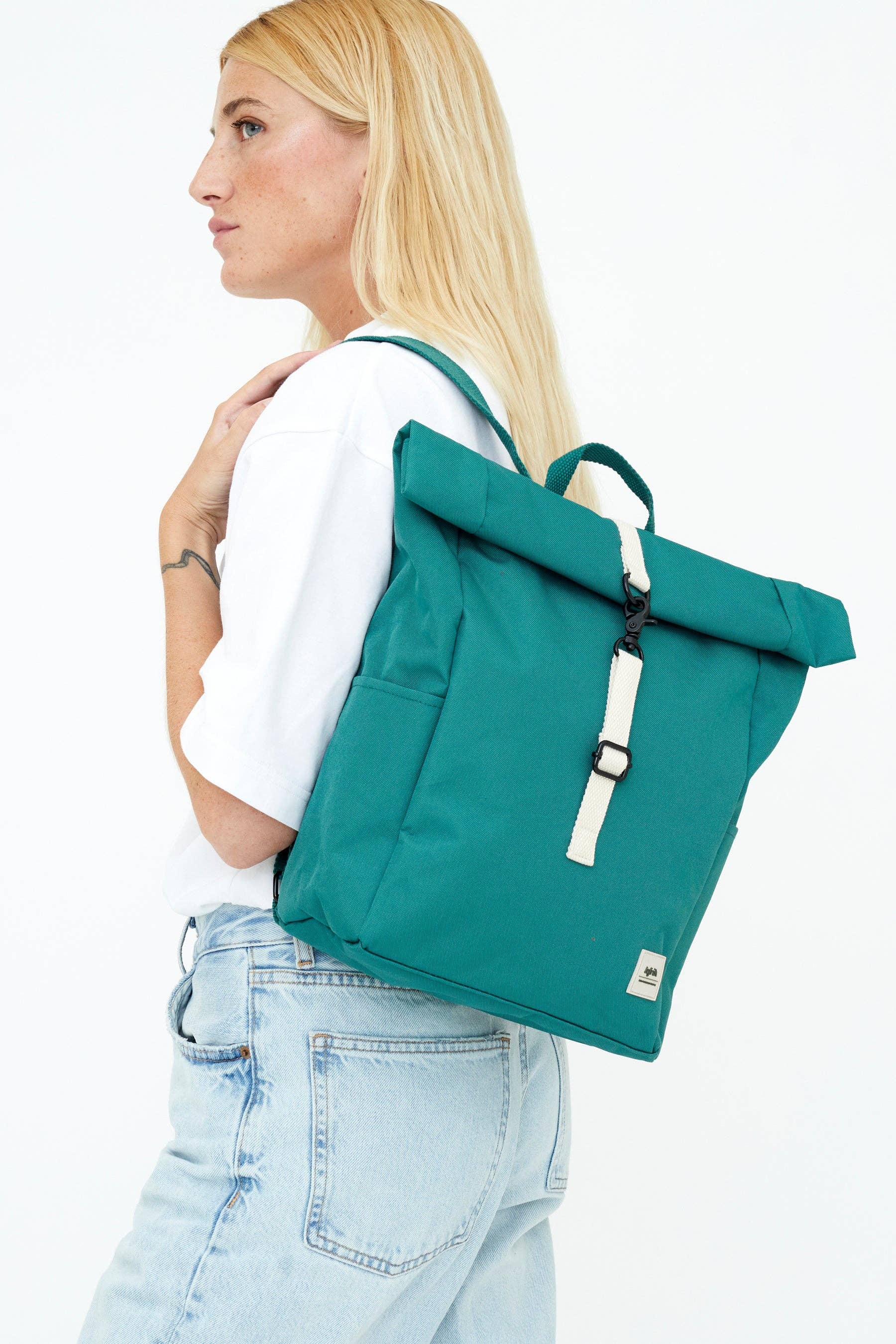 Roll Mini Green Bauhaus Backpack