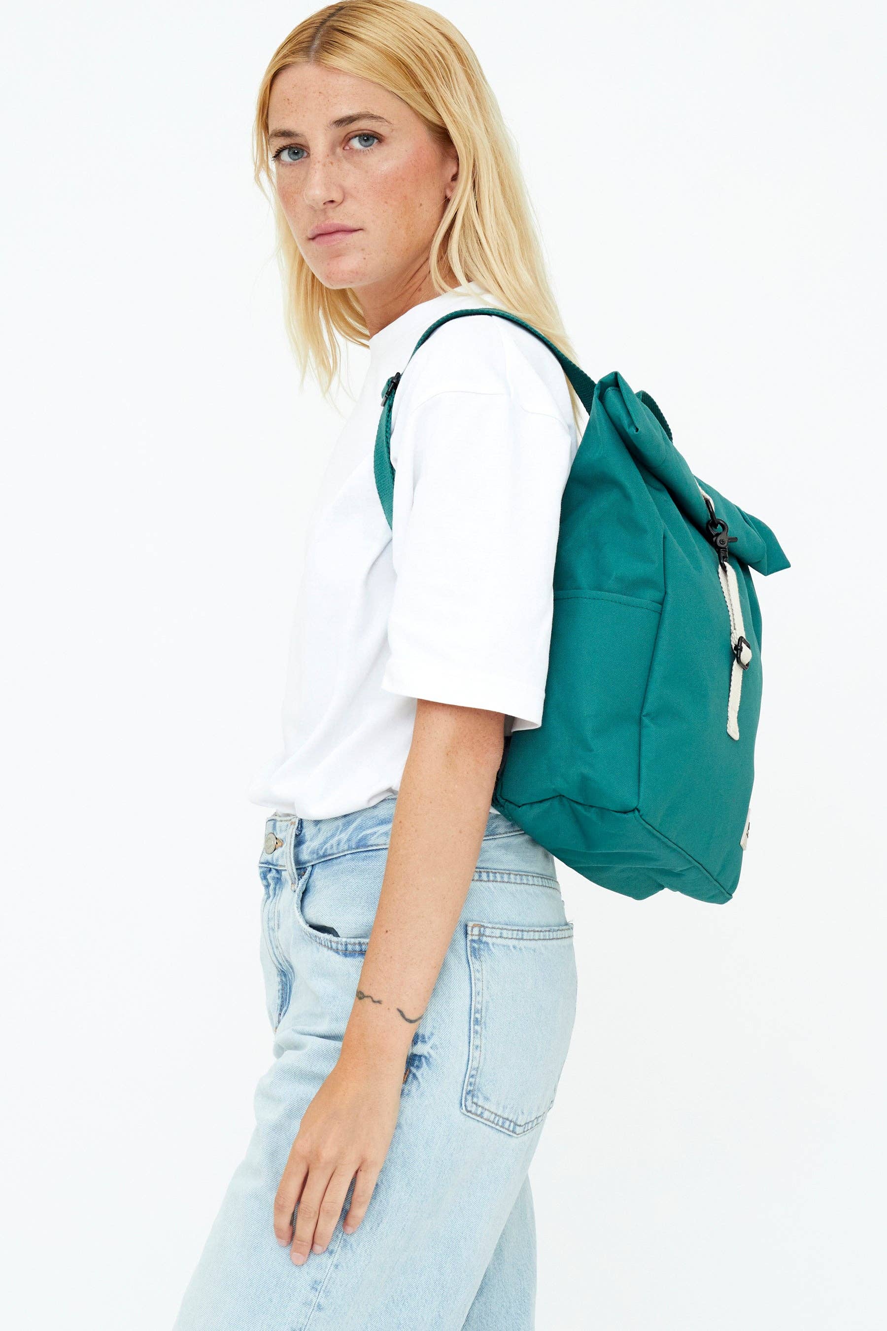 Roll Mini Green Bauhaus Backpack