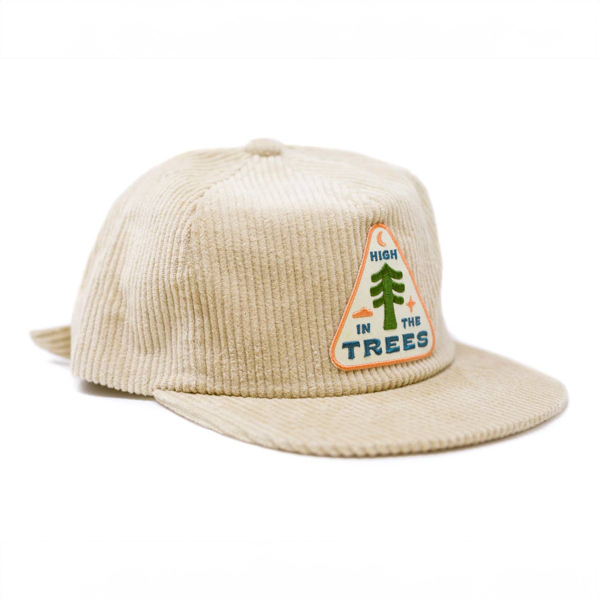 Camper hat with High in the Trees Patch