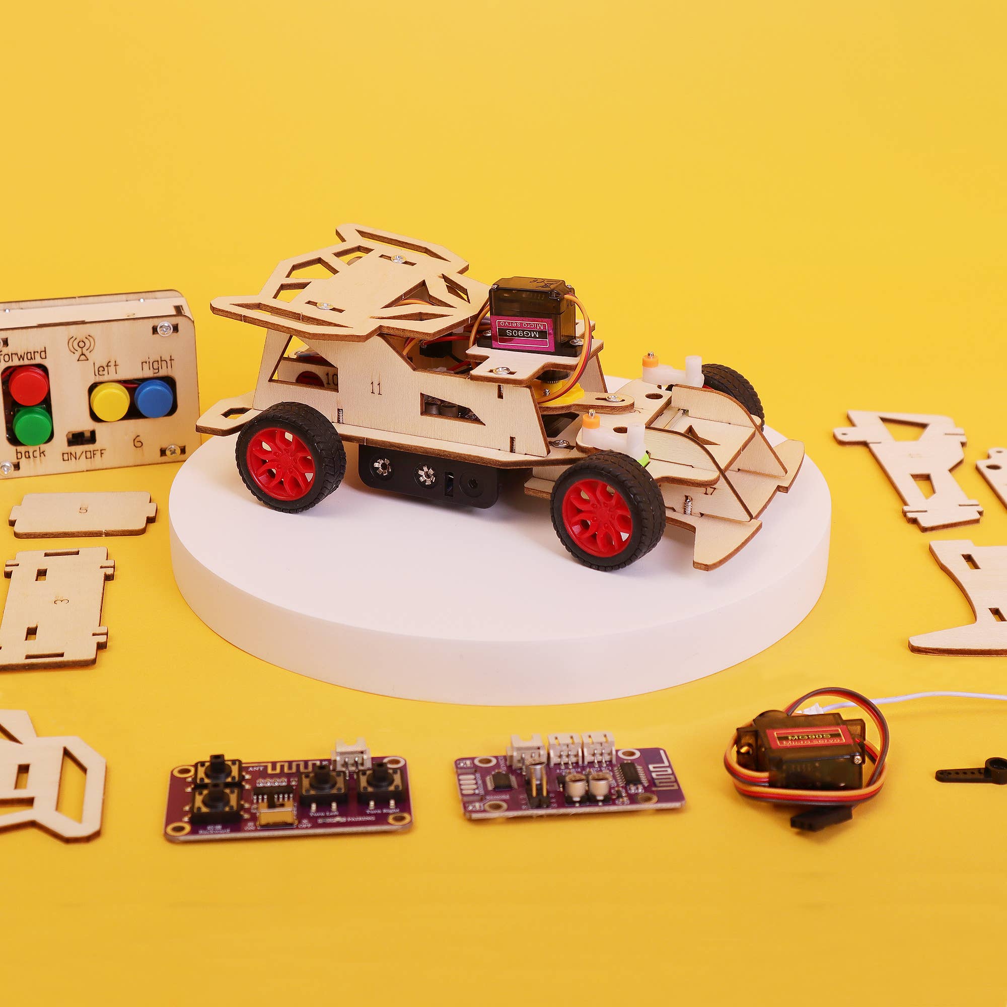 Steering Remote Controlled Car | STEM DIY Kit