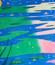The Water-Lily Pond, Pink Harmony - María Medem