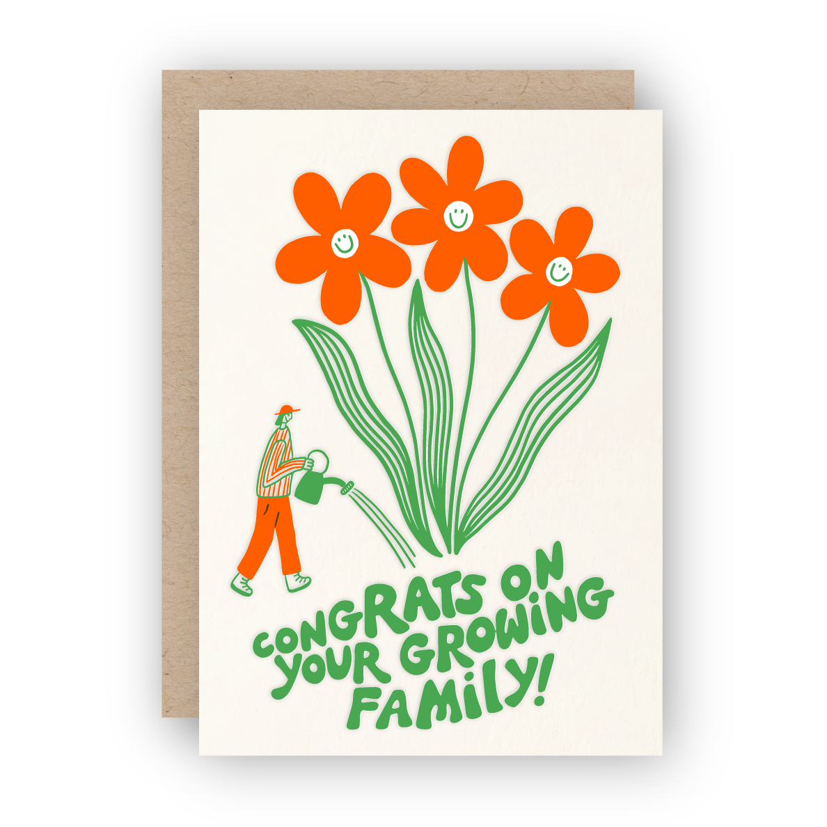 Congrats On Your Growing Family! | Greeting Card