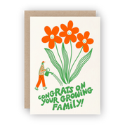 Congrats On Your Growing Family! | Greeting Card