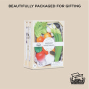 Harvest Vegetables Wooden Market Crate