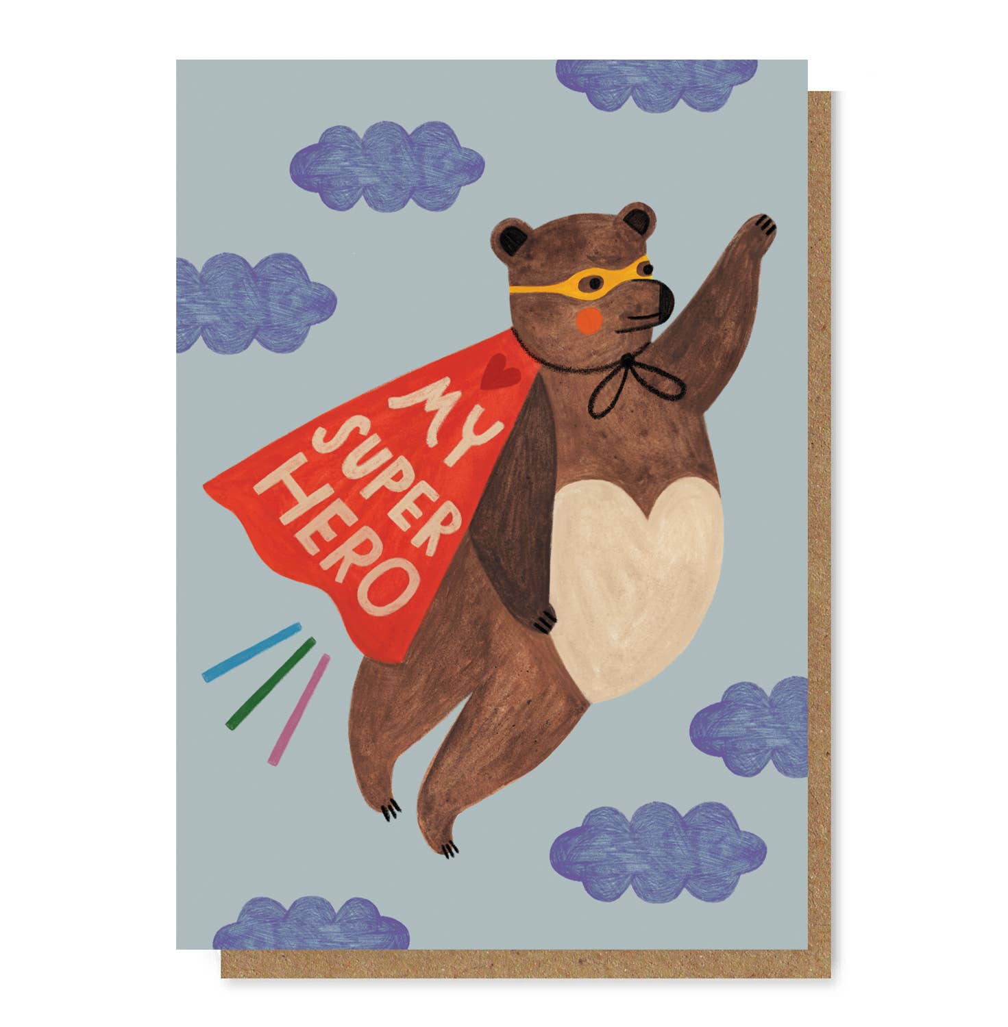 MY SUPER HERO Card
