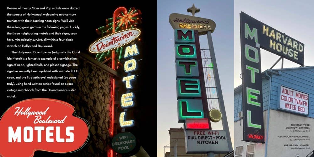 Hollywood Signs: Glittering Graphics and Glowing Neon