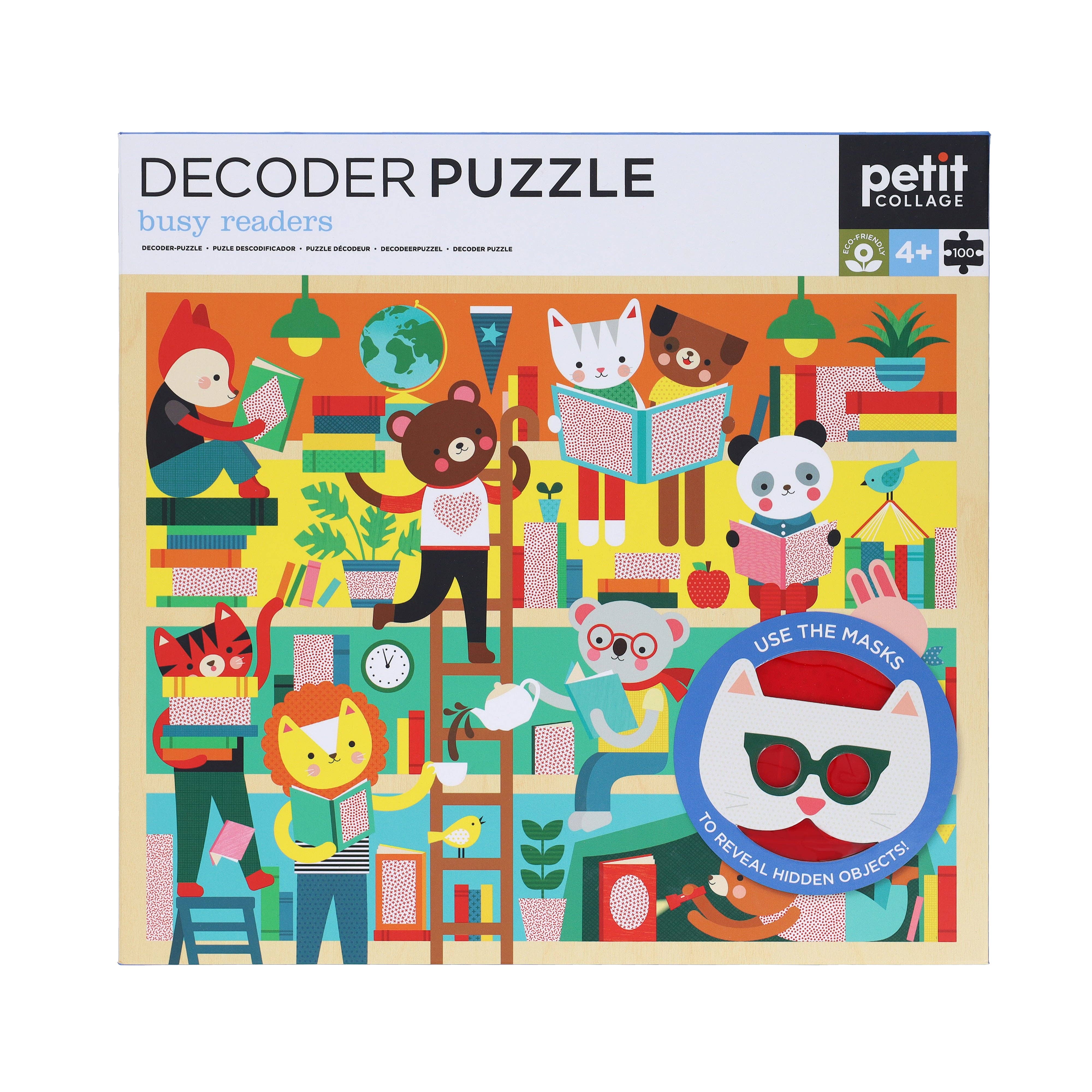 Busy Readers 100-Piece Decoder Puzzle