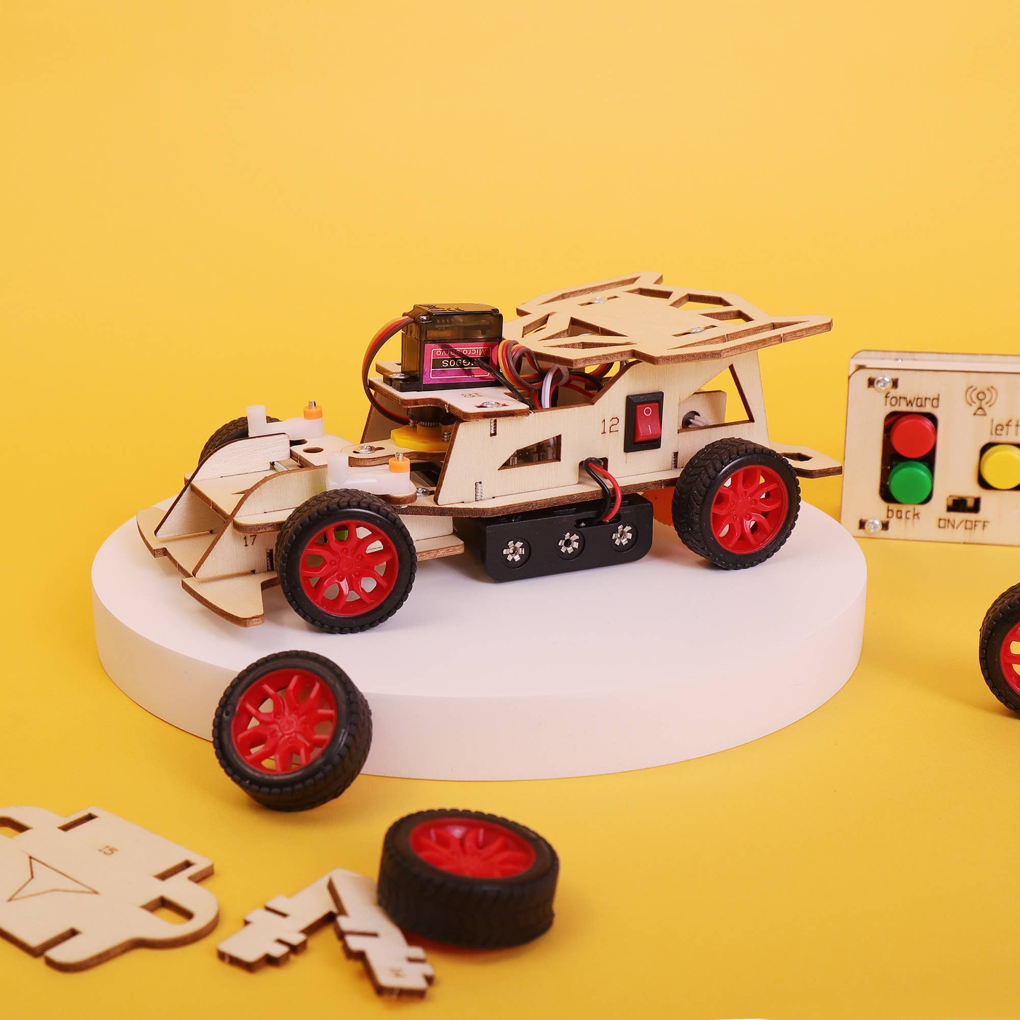 Steering Remote Controlled Car | STEM DIY Kit