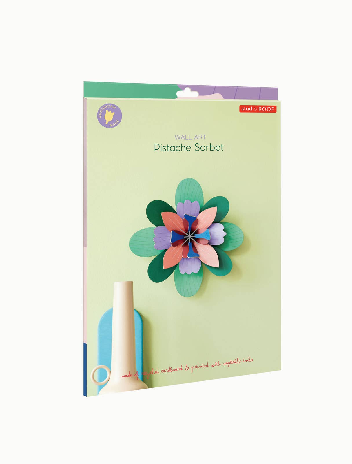 Pistache Sorbet 3D DIY Paper Craft Kit