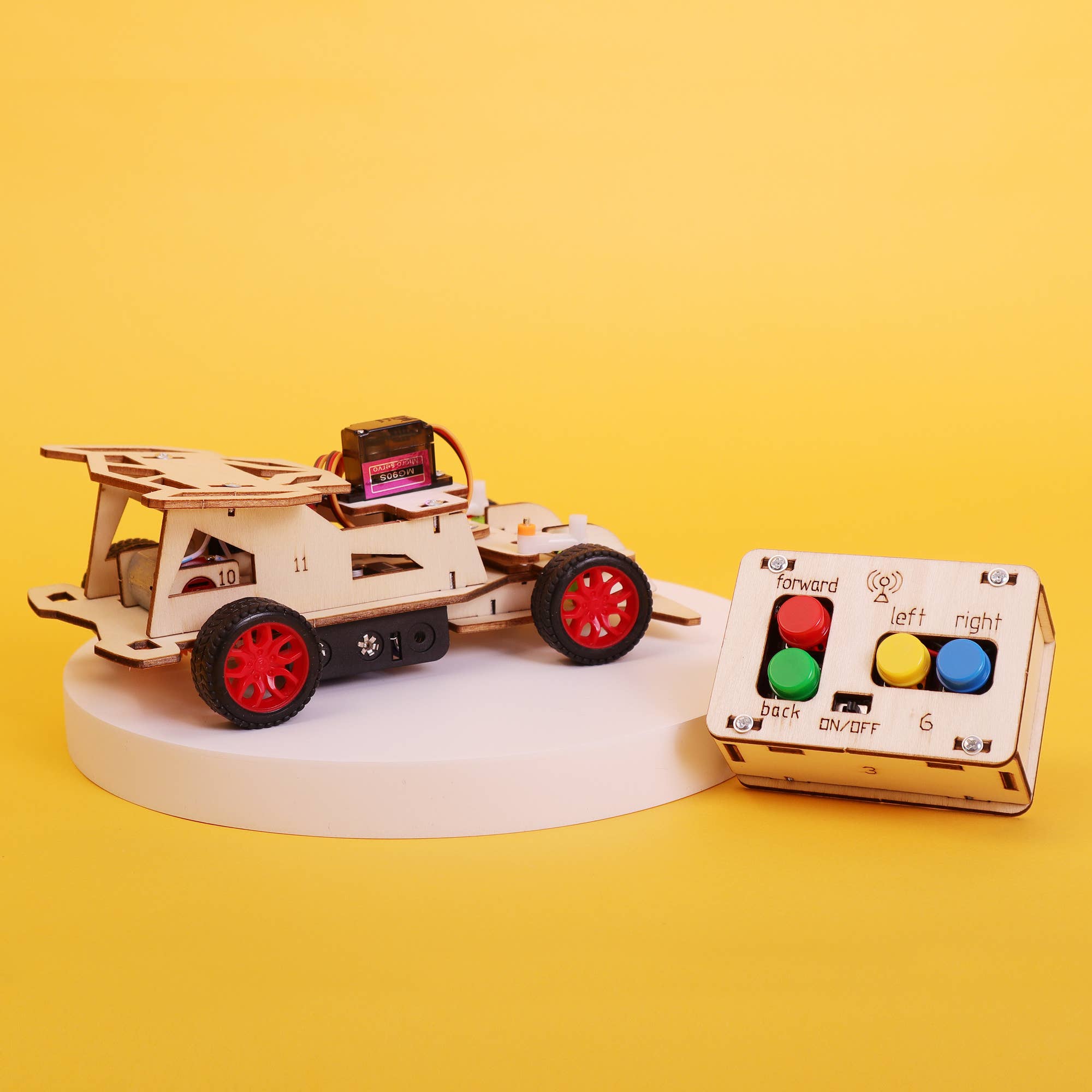 Steering Remote Controlled Car | STEM DIY Kit