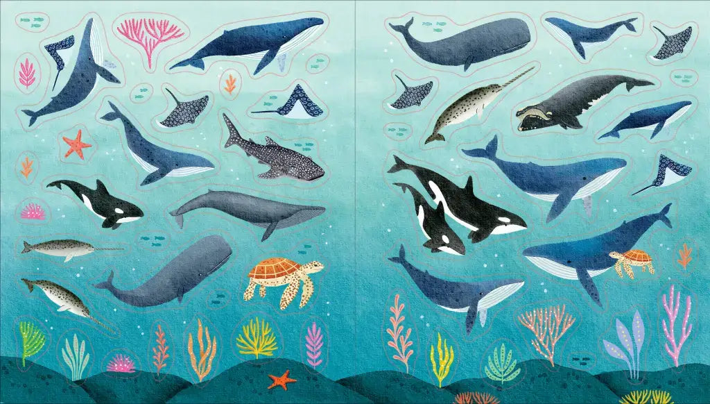 An Ocean Lover's | Sticker Book