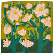 April Showers | 100% Silk Scarf