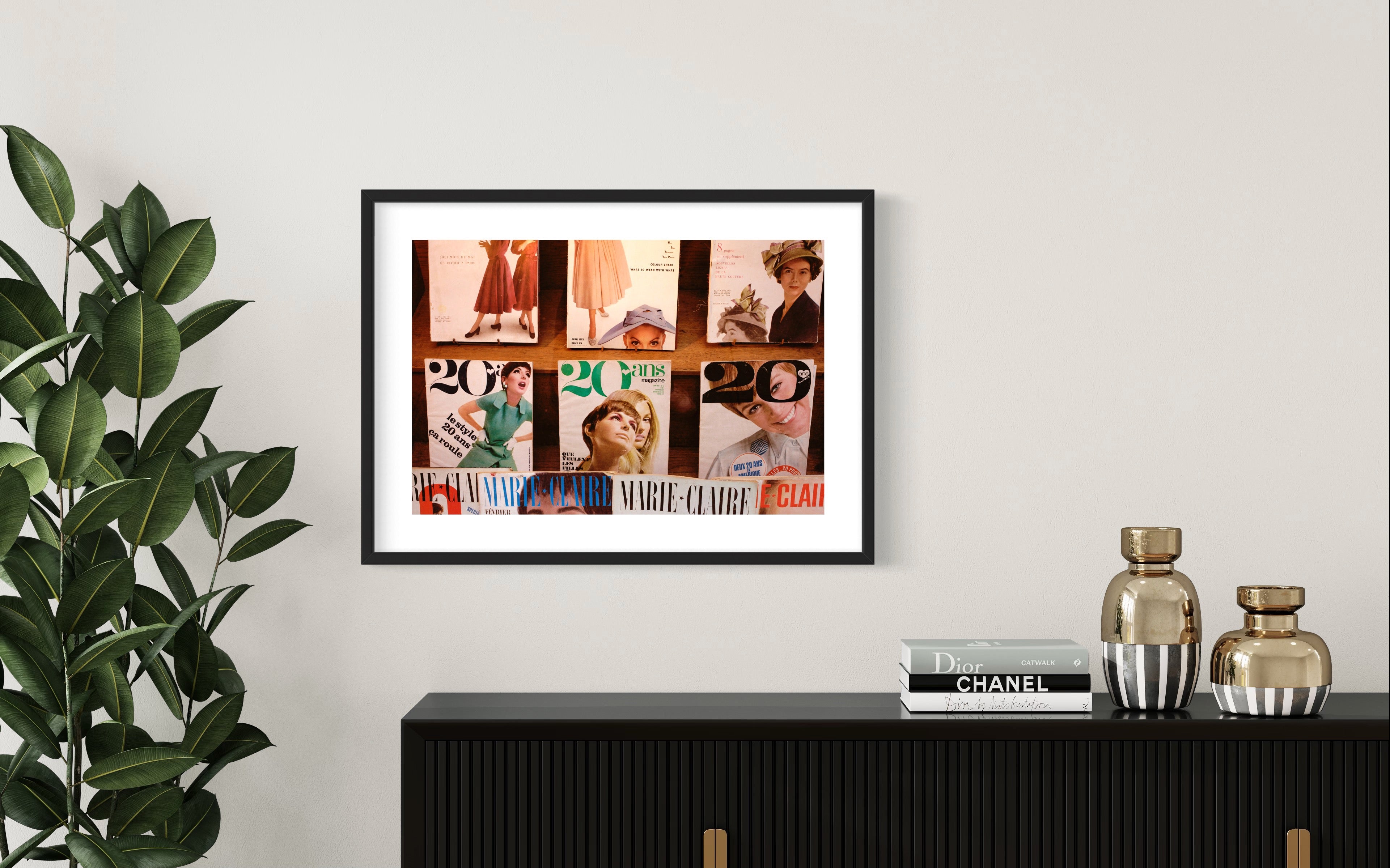 In Windows, Paris, Fine Art Print