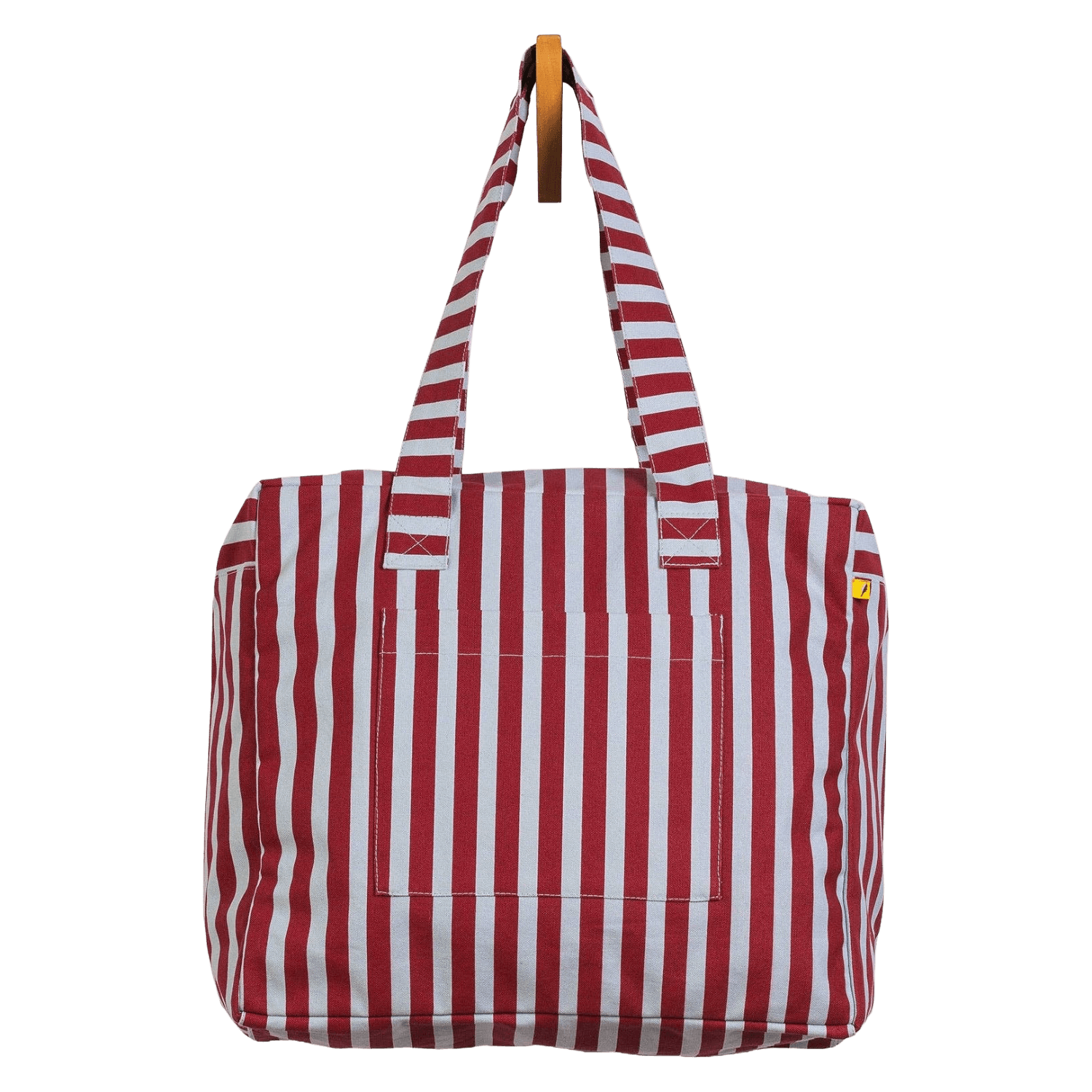 Awning Stripe, Chili Pepper | Daytrip Tote