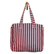 Awning Stripe, Chili Pepper | Daytrip Tote