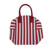 Awning Stripe, Chili Pepper | Lunch Bag
