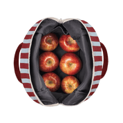 Awning Stripe, Chili Pepper | Lunch Bag
