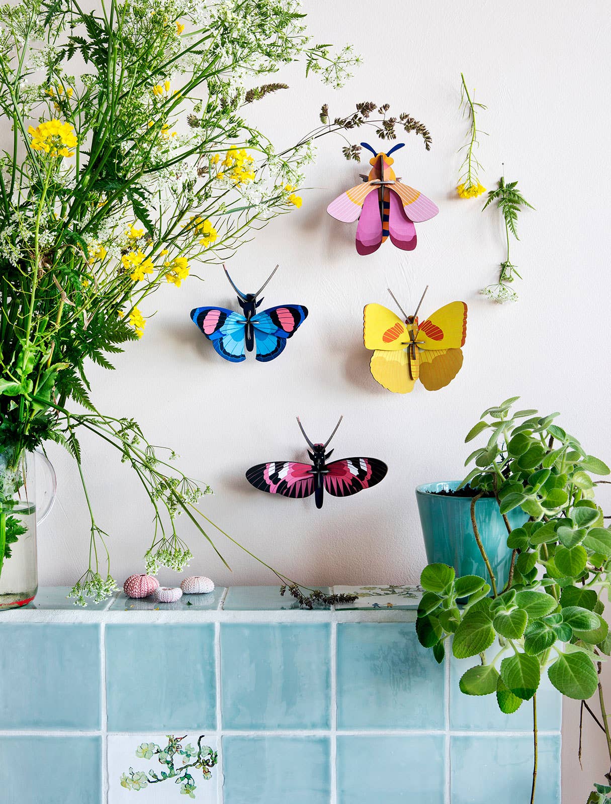 Yellow Butterfly - 3D Wall Art Craft Kit
