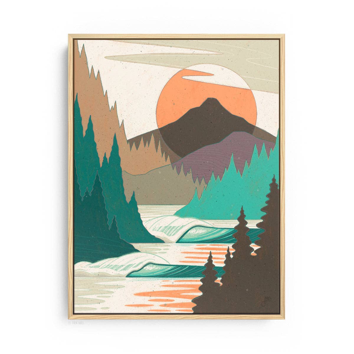 Northern Sol 3 - 9x12 Giclee Print