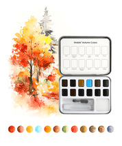 Watercolor | Pocket Set Of 12 With Brush