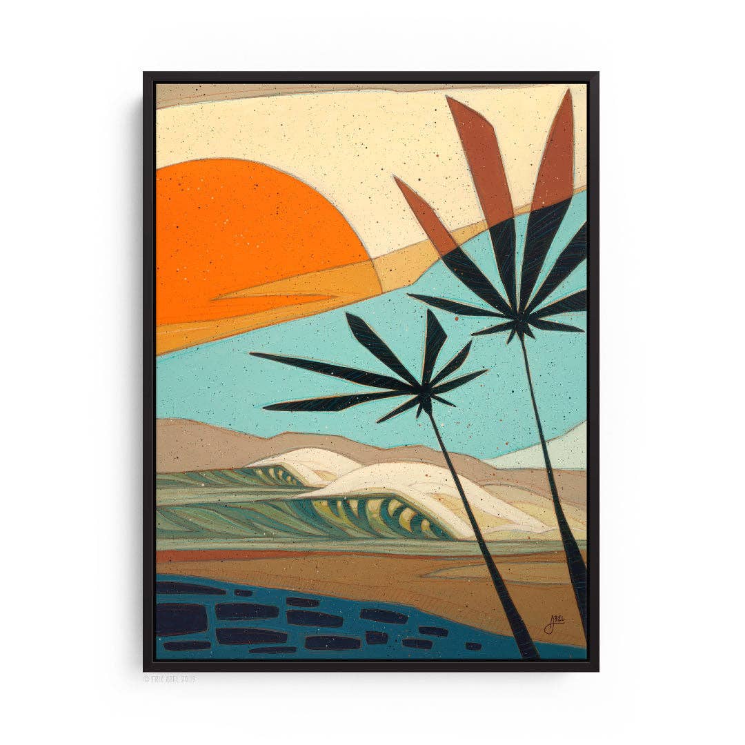 Palm Life Fine Art Print 9x12 by Abel Arts