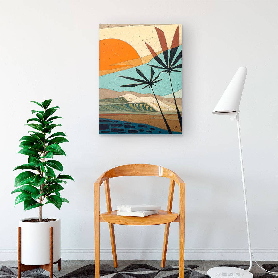 Palm Life Fine Art Print 9x12 by Abel Arts