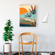 Palm Life Fine Art Print 9x12 by Abel Arts