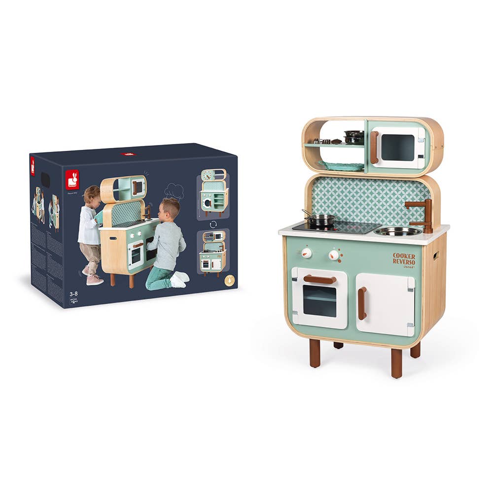 Big Cooker Reverso Toy Wooden Kitchen