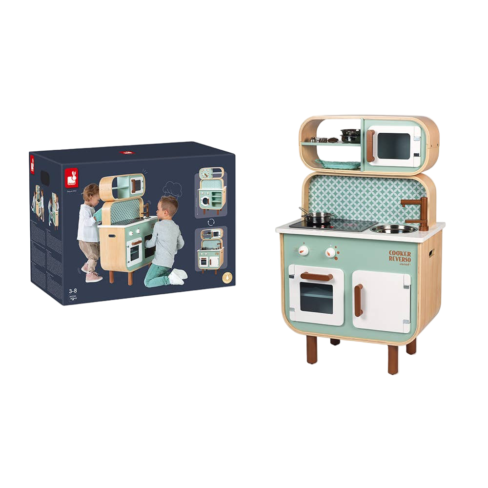 Big Cooker Reverso Toy Wooden Kitchen