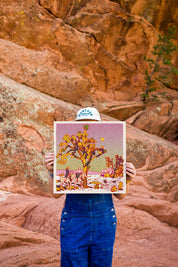 Joshua Tree Cowboys Art Print 12"x12"