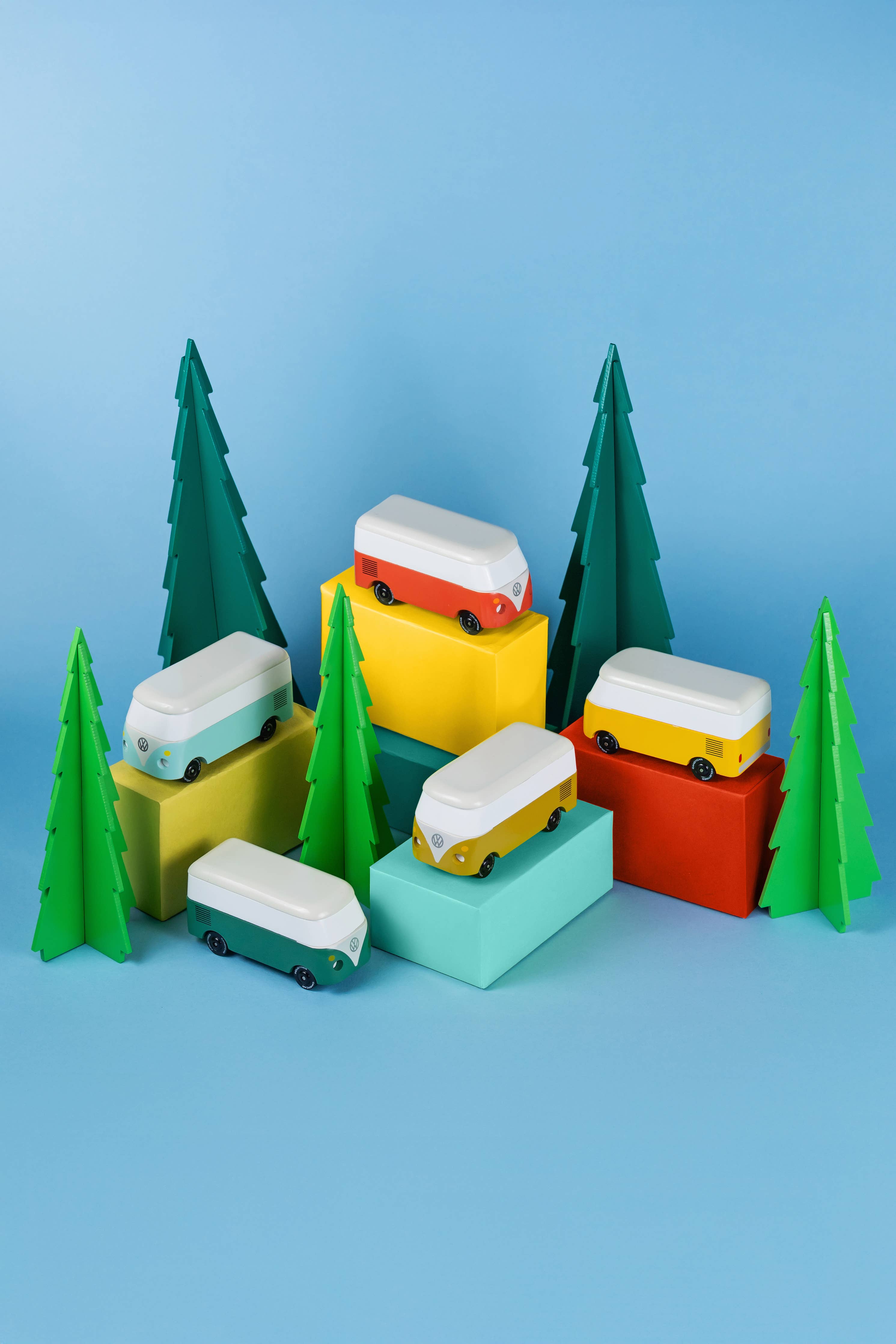 VW Mini Cinnamon Red Toy Car